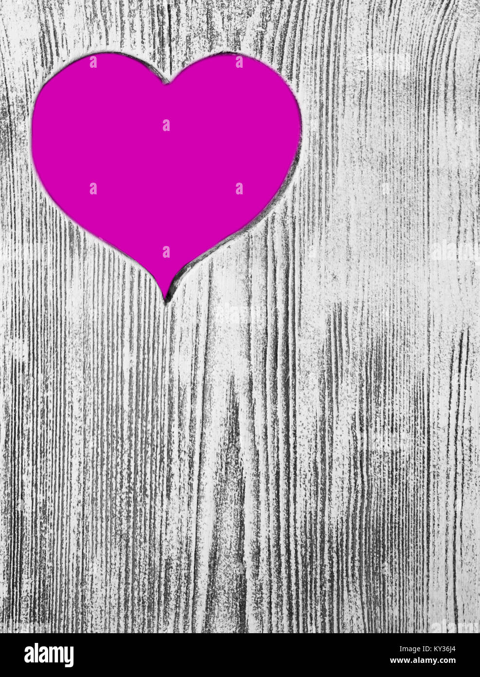 White heart carved in a wooden board. Background Stock Photo - Alamy