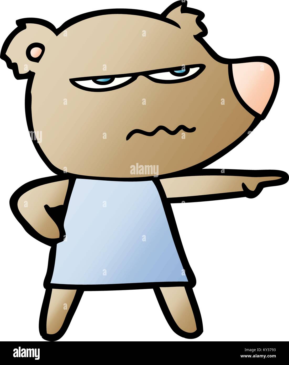 bear cartoon character Stock Vector Image & Art - Alamy