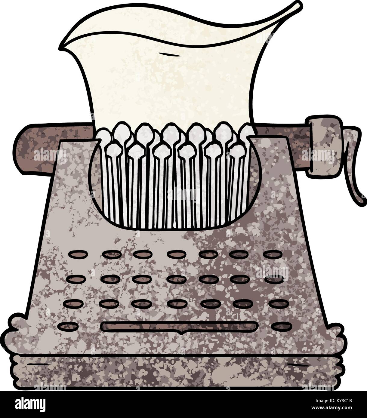 Cartoon Typewriter High Resolution Stock Photography And Images Alamy
