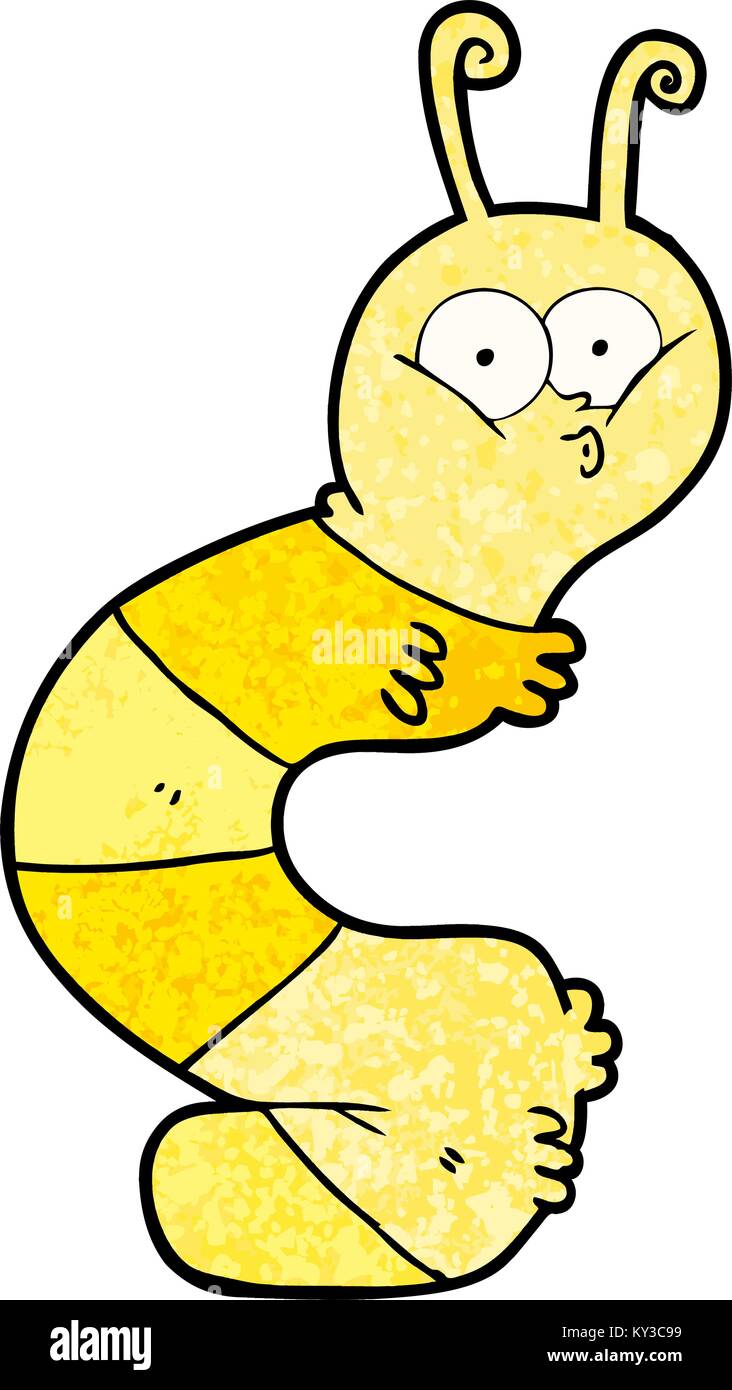 funny cartoon caterpillar Stock Vector Image & Art - Alamy