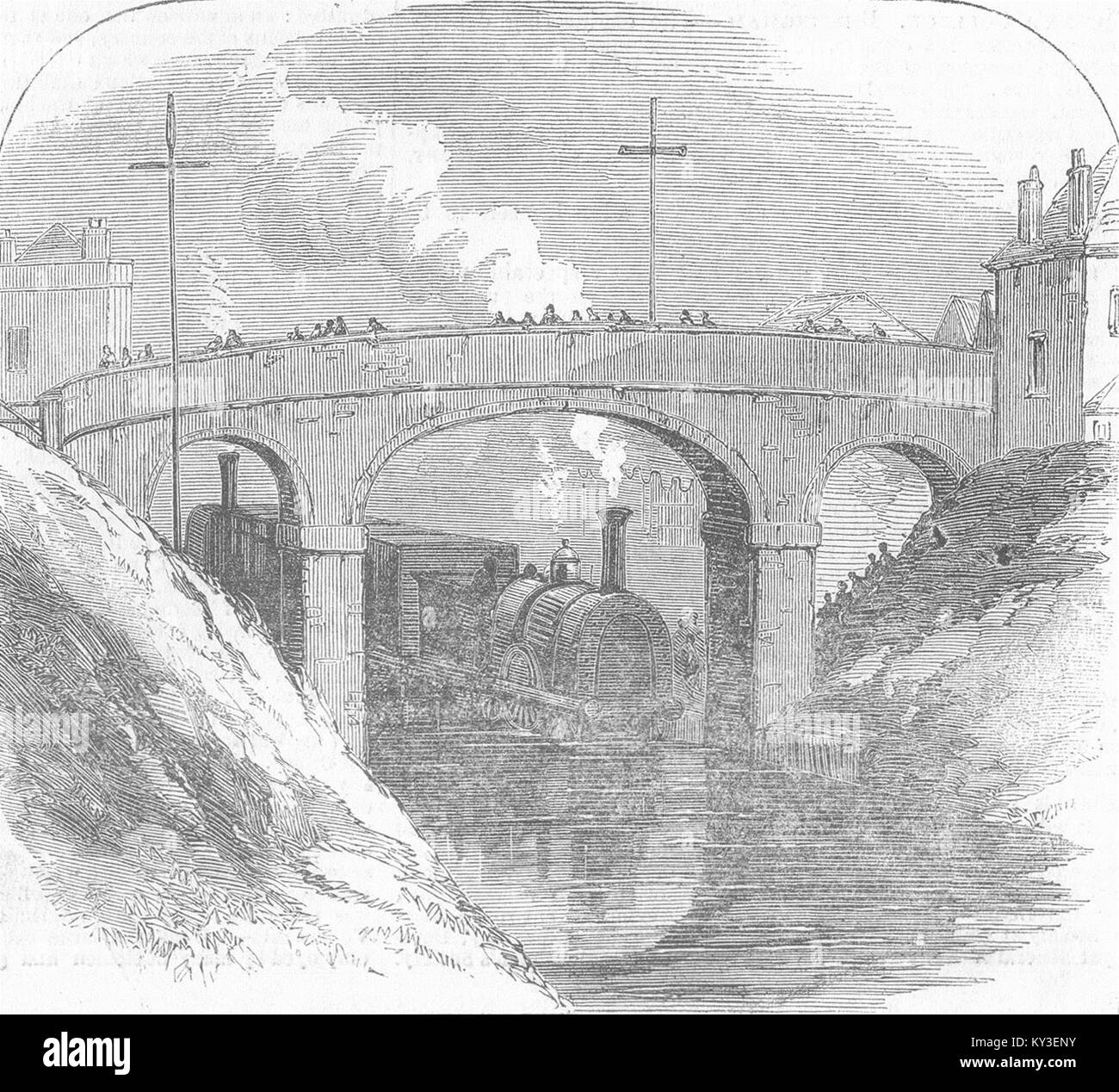 Old great western railway Black and White Stock Photos & Images - Alamy