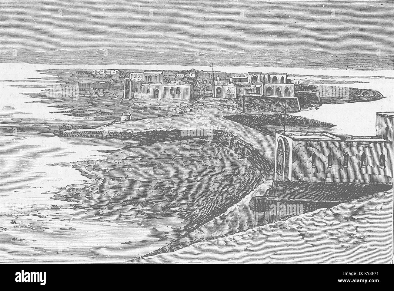 ERITREA Red Sea Tawaloot, Massawa 1885. The Graphic Stock Photo