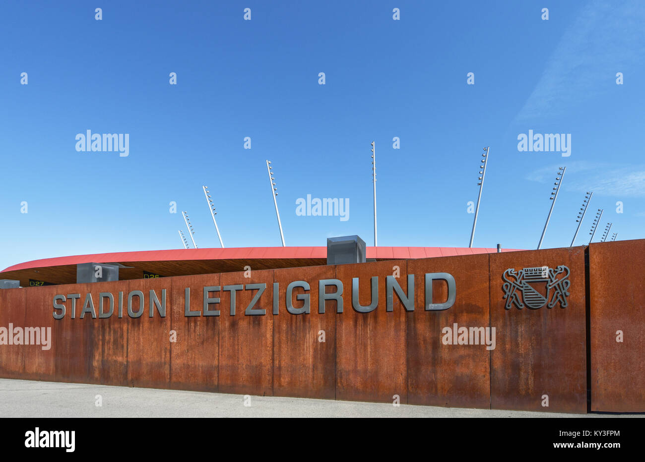 Letzigrund stadium the official arena of FC Zurich