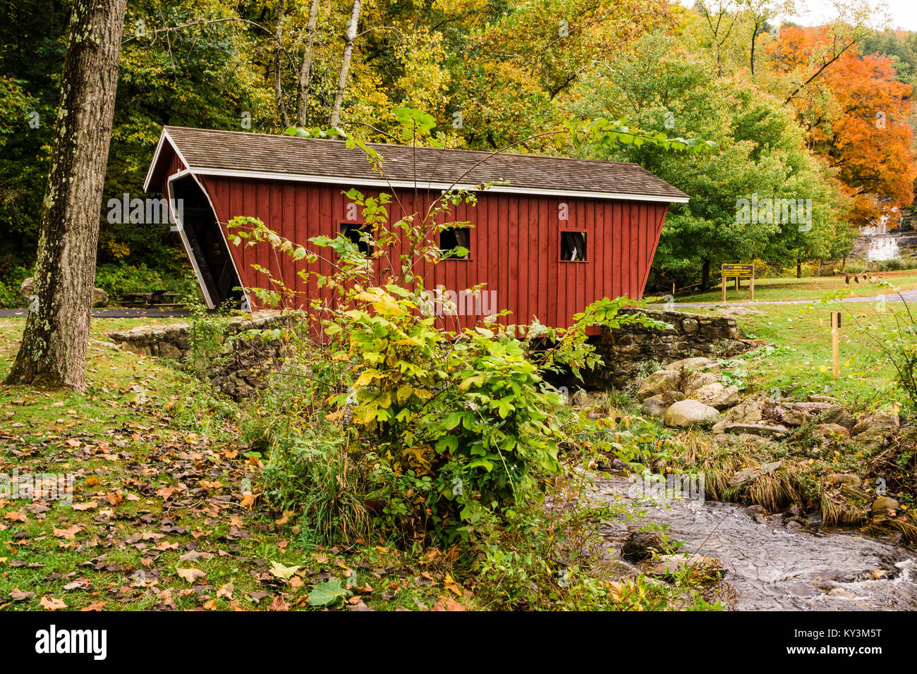 Kent Falls State Park 462 Kent Cornwall Road Kent, Connecticut, USA
