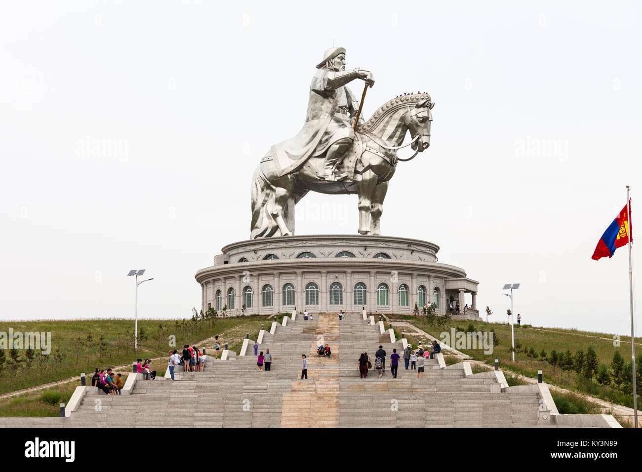 Mongol warrior statue hi-res stock photography and images - Alamy