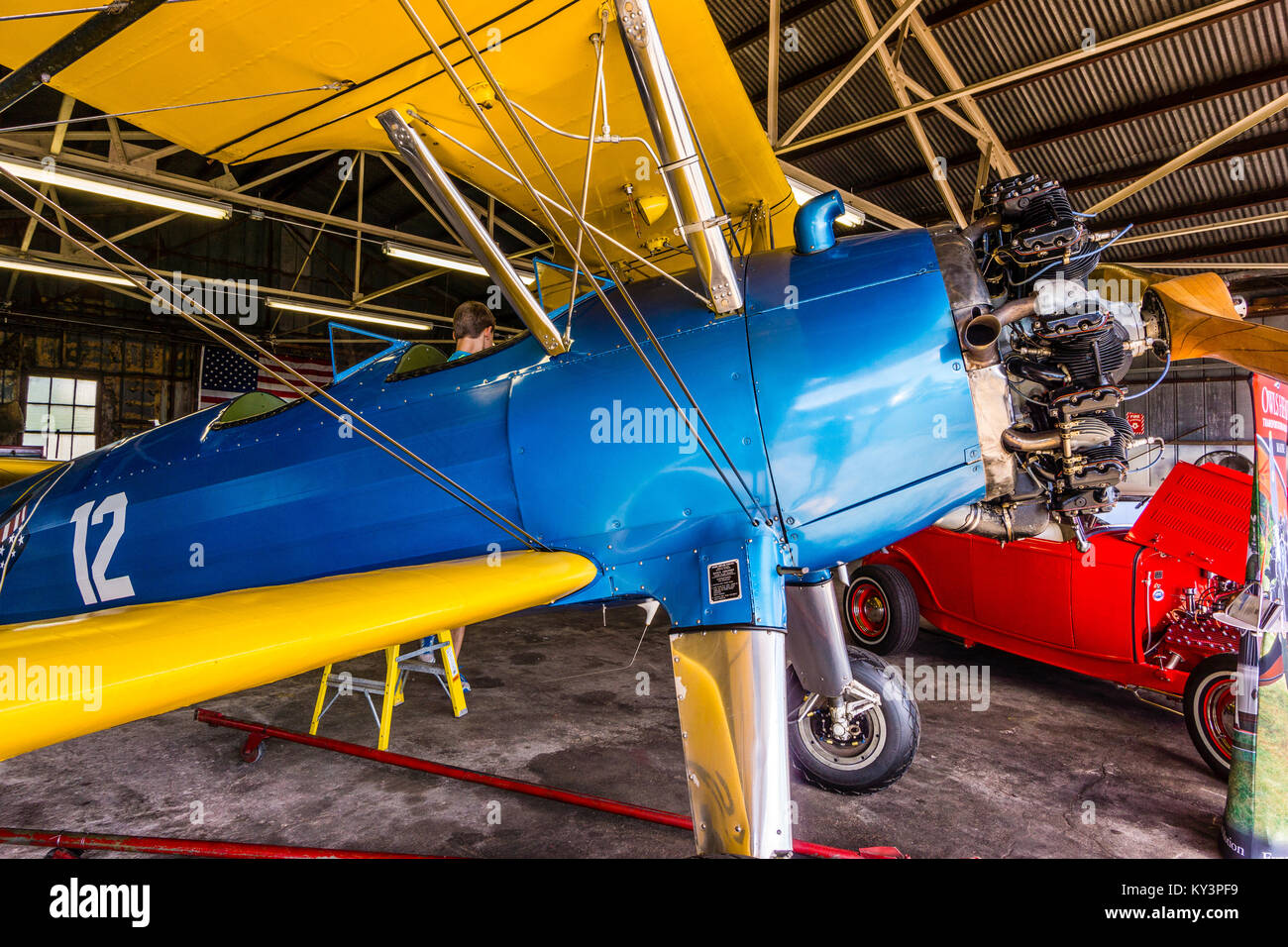 Simsbury FlyIn and Car Show Simsbury Airport Simsbury, Connecticut, USA Stock Photo Alamy