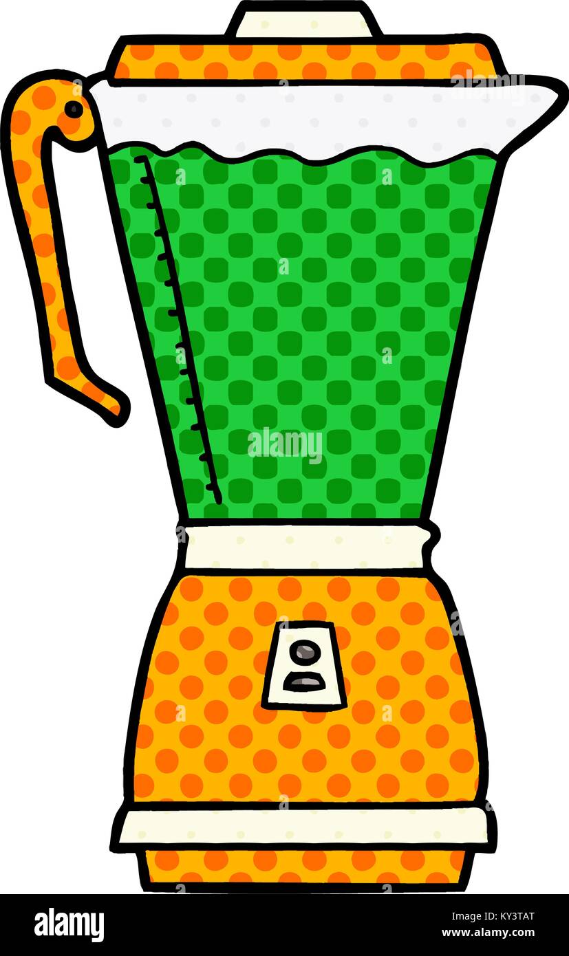 cartoon food processor Stock Vector Image & Art Alamy