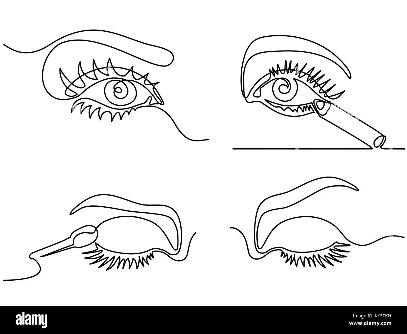 Sketch of an eye with a girl - Khahish pencil sketches - Drawings &  Illustration, Humor & Satire, Signs & Sayings - ArtPal