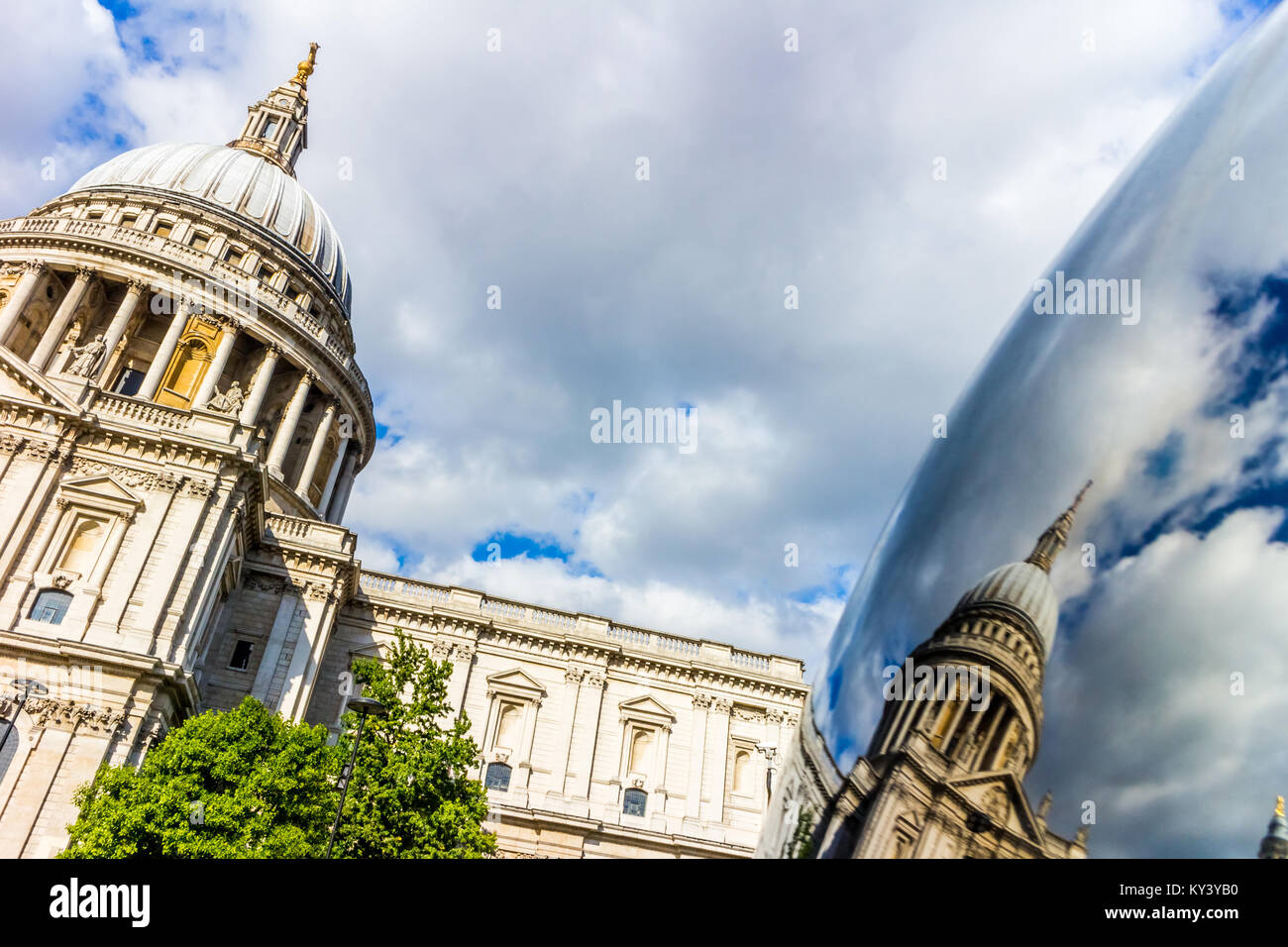 St Paul's Cathedral, London. Stock Photo