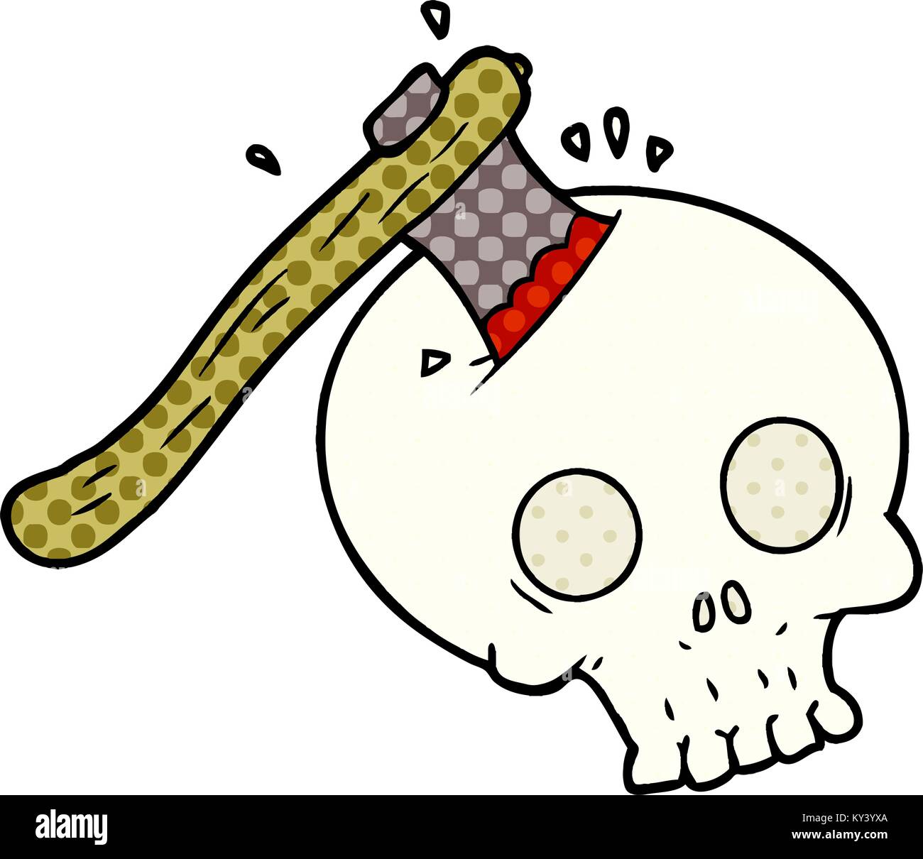 Freehand drawn cartoon axe in hires stock photography and images Alamy
