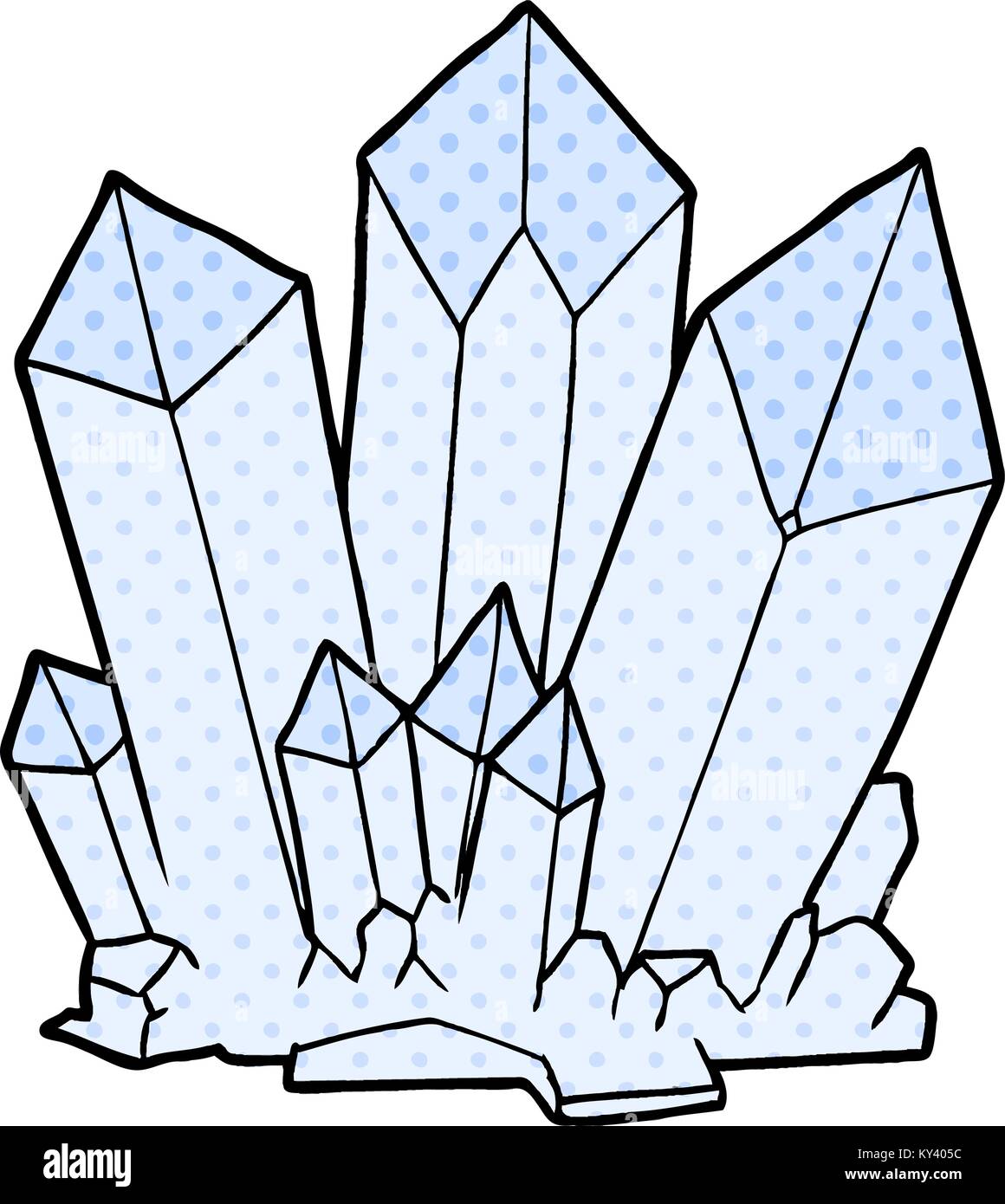 Cartoon Crystals High Resolution Stock Photography And Images Alamy