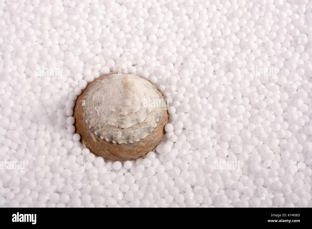on little white polystyrene foam balls Stock Photo Alamy