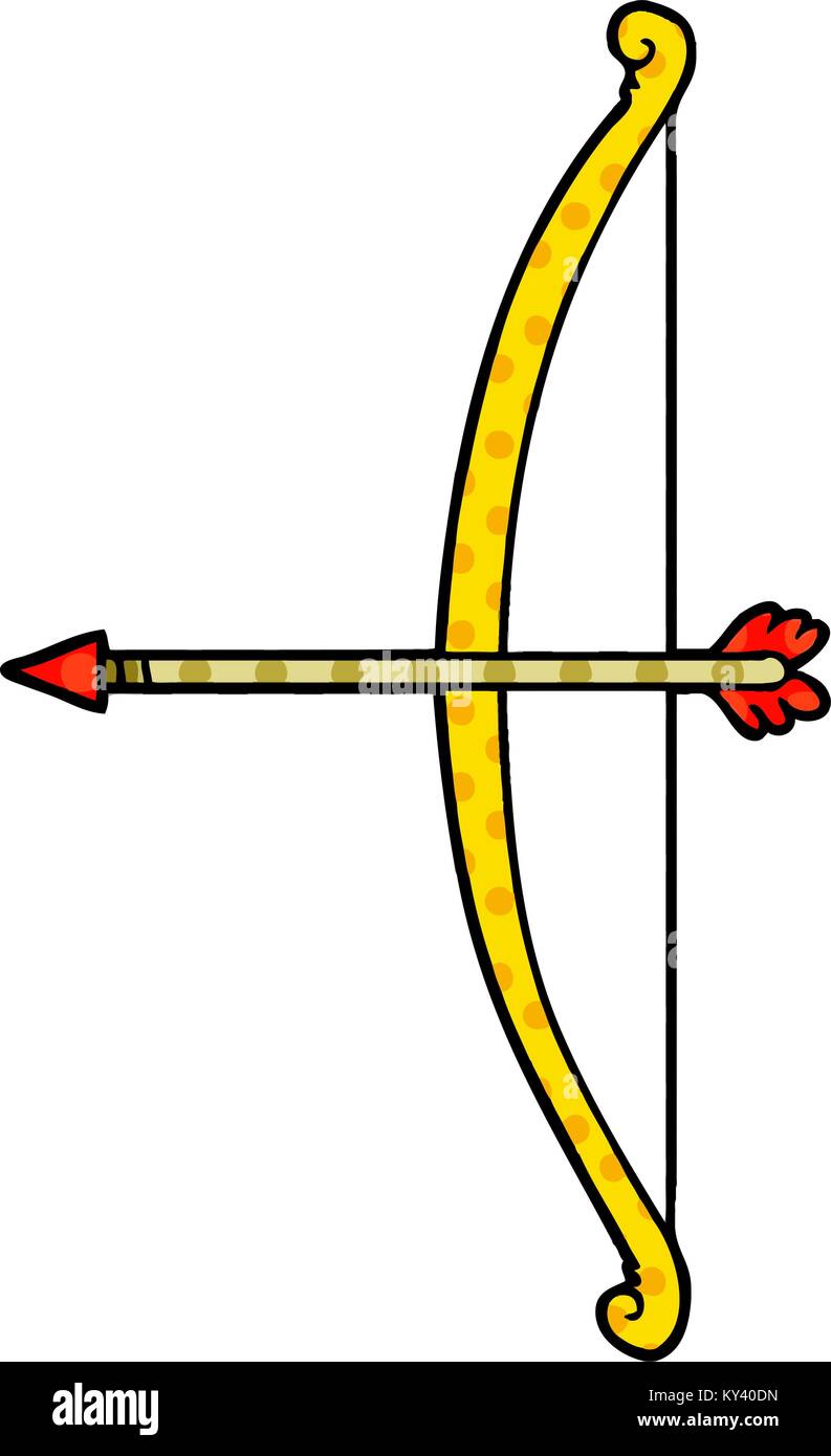 cartoon bow and arrow Stock Vector Image & Art Alamy