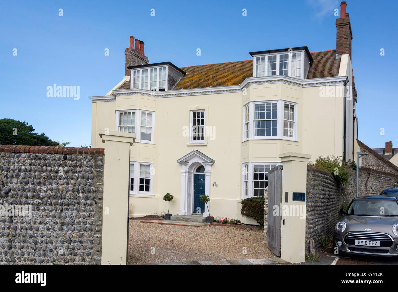 Rudyard Kipling's former home, The Elms, The Green, Rottingdean, East