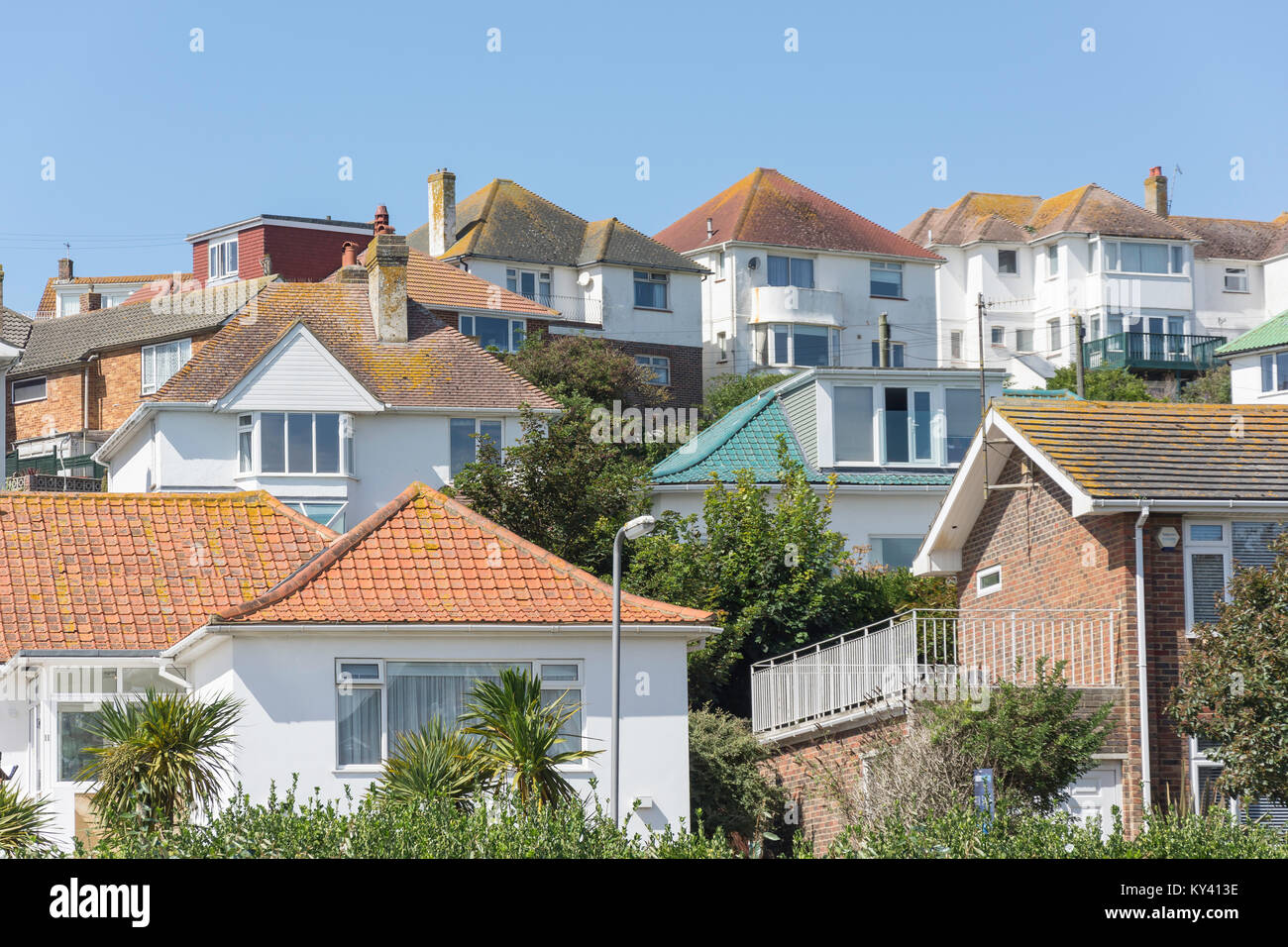 Residential houses, Arundel Drive West, Saltdean, East Sussex, England