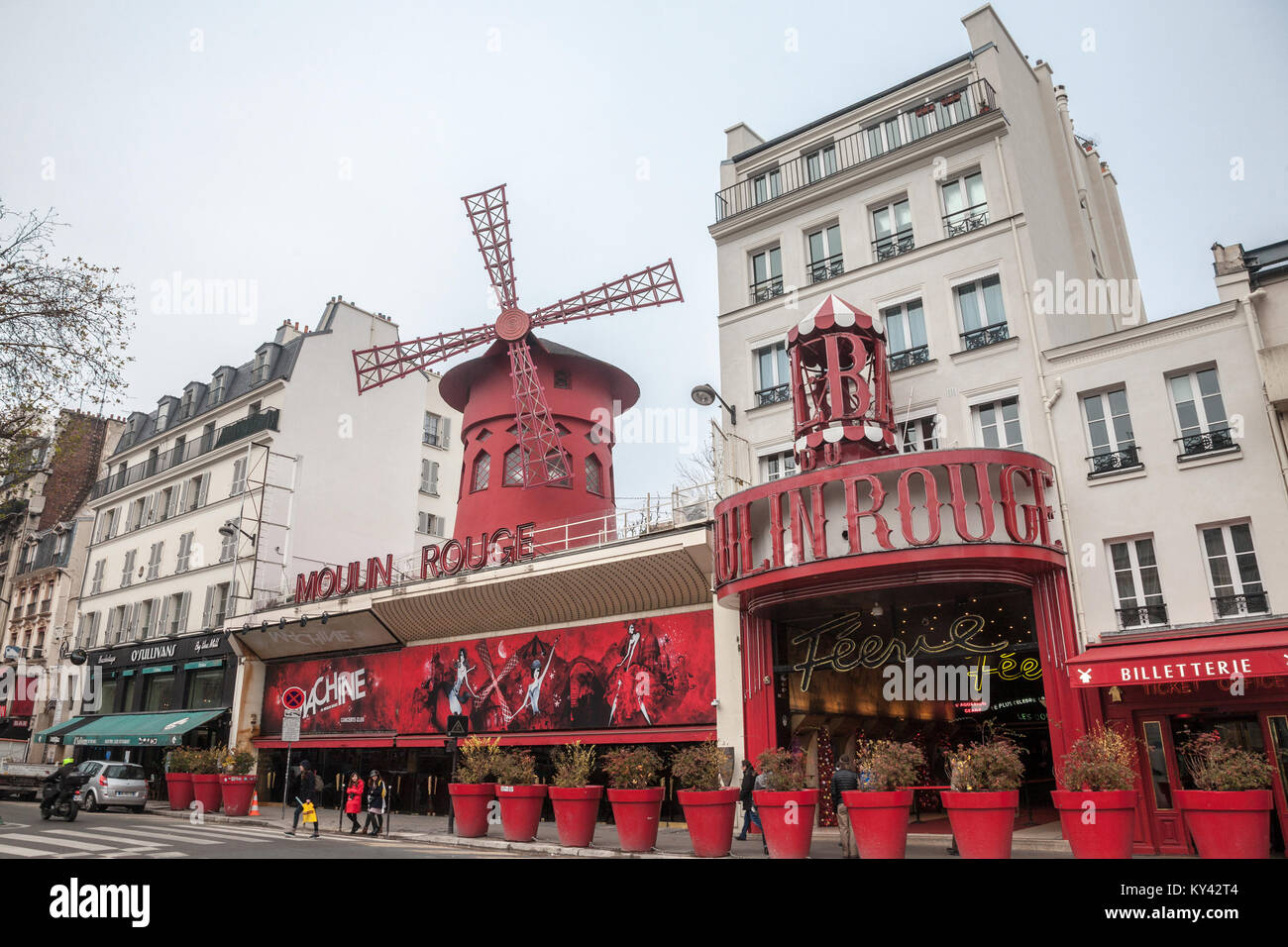 Nightclub In Montmartre Stock Photos Nightclub In Montmartre
