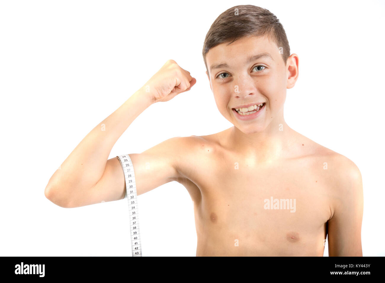 teenage-boy-measuring-his-arm-muscles-stock-photo-alamy