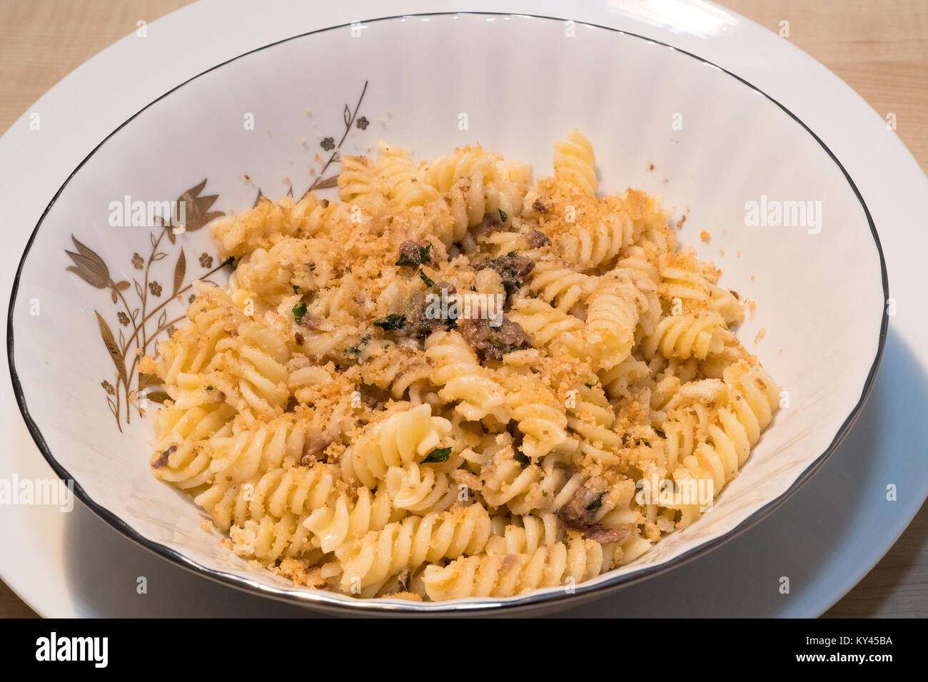 Italy Piedmont Pasta Fusilli alla Carrettiera Stock Photo Alamy