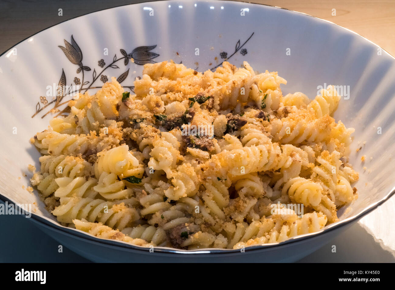 Italy Piedmont Pasta Fusilli alla Carrettiera Stock Photo Alamy