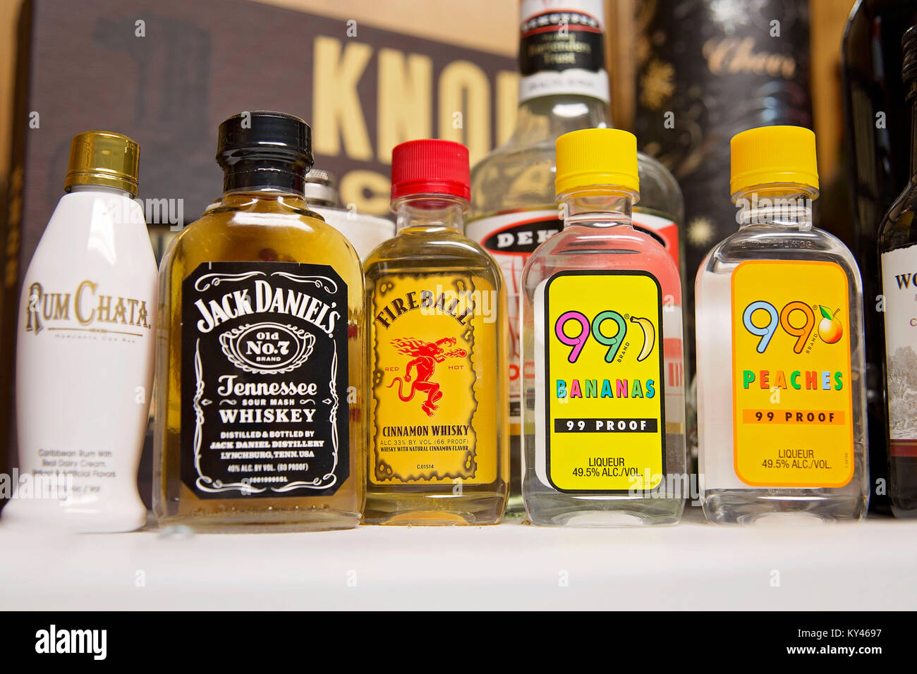 Baby liquor bottles hires stock photography and images Alamy