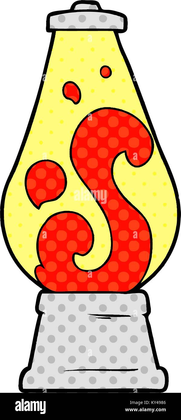 Hand drawn cartoon lava lamp hires stock photography and images Alamy