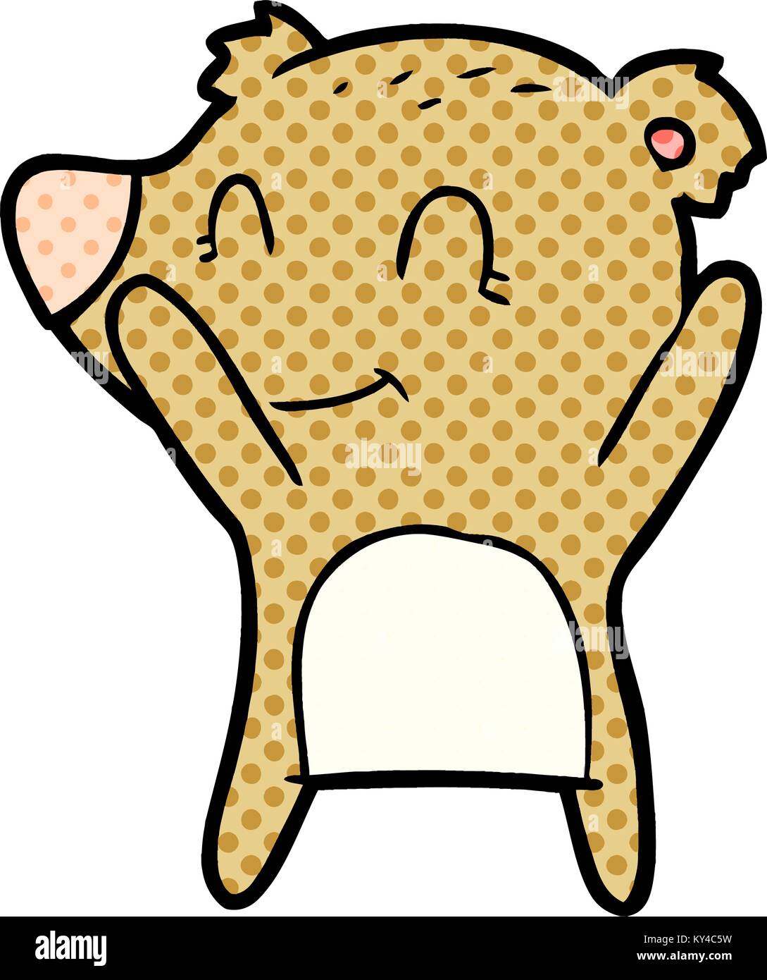 smiling bear cartoon Stock Vector Image & Art - Alamy