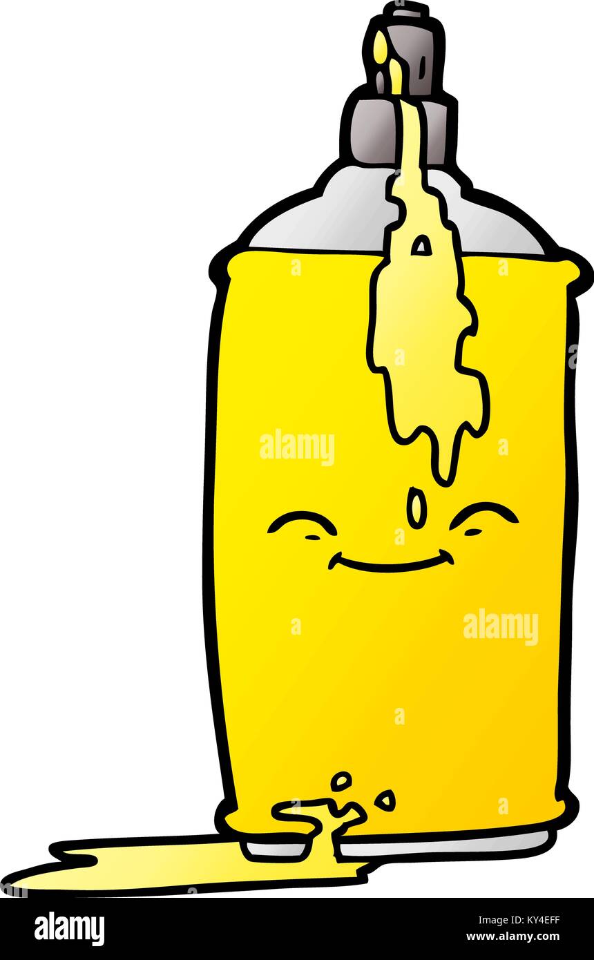 cartoon spray paint can Stock Vector Image & Art - Alamy