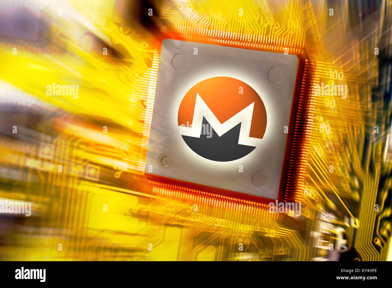 Xmr technology logo hi-res stock photography and images - Alamy