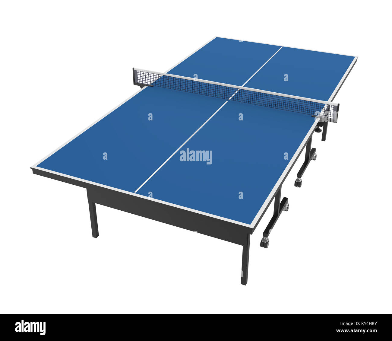 Table Tennis Table Isolated Stock Photo Alamy