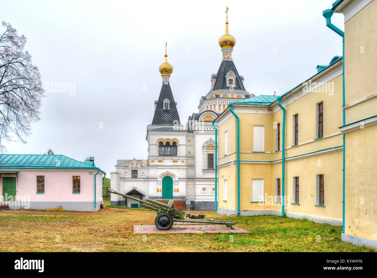 Elizabethan Church in the Kremlin in Dmitrov Stock Photo