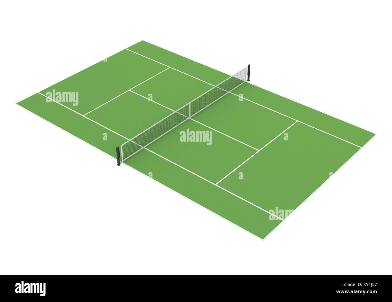 Tennis Court Isolated Stock Photo Alamy Tennis Court Isolated Stock Photo Alamy