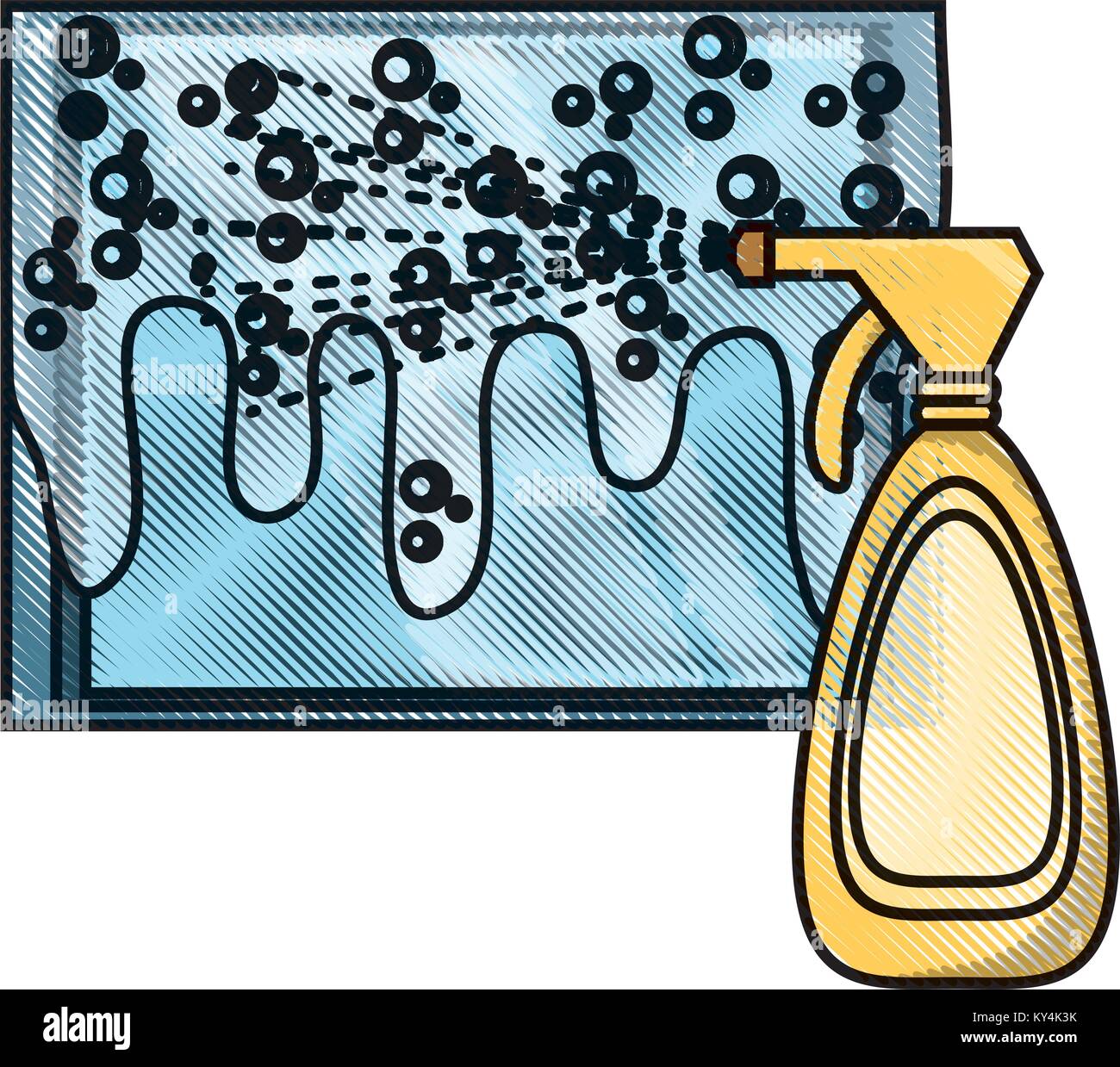 cleaning spray bottle icon Stock Vector Image & Art - Alamy