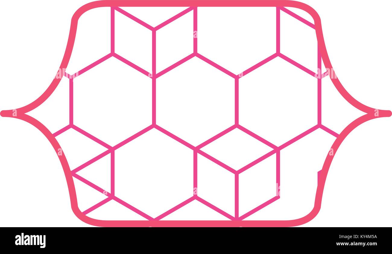 Cubes Abstract frame emblem Stock Vector Image & Art - Alamy