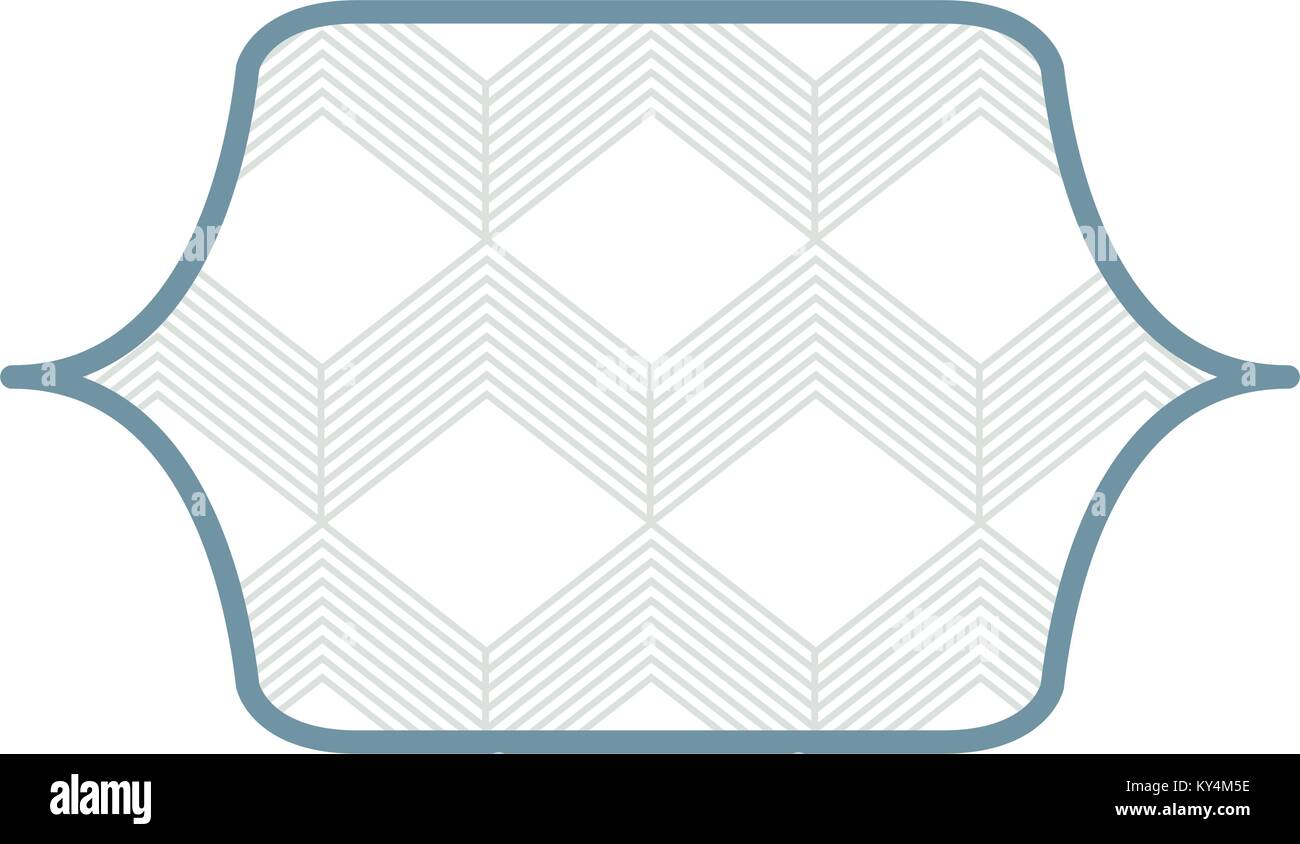 Cubes Abstract frame emblem Stock Vector Image & Art - Alamy