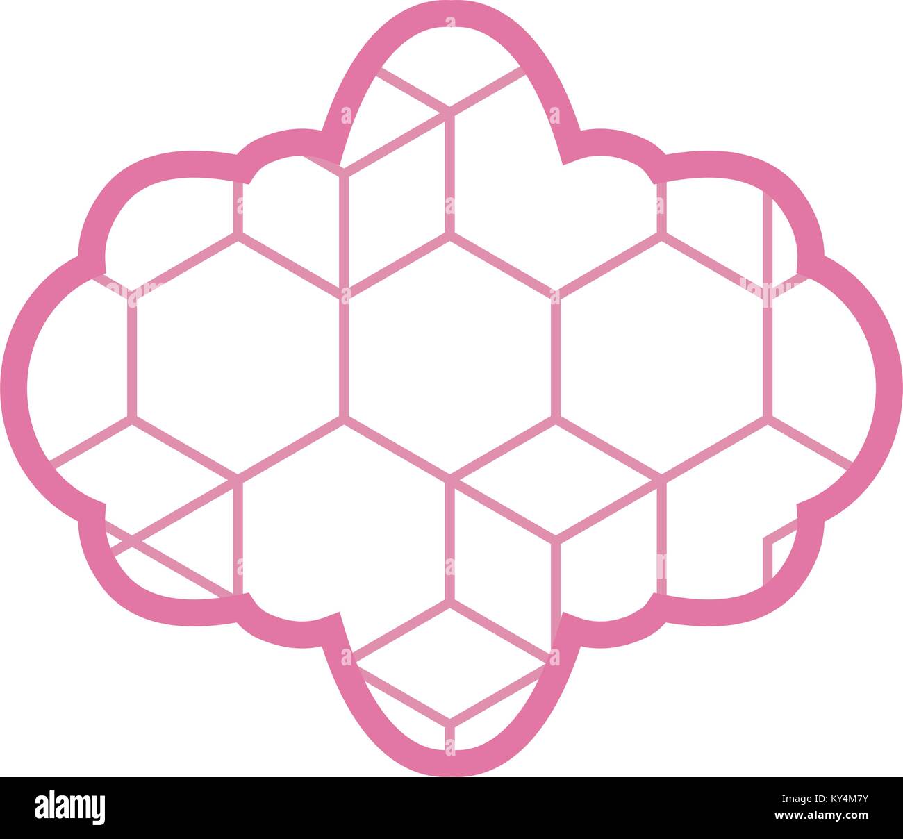 Cubes Abstract frame emblem Stock Vector Image & Art - Alamy