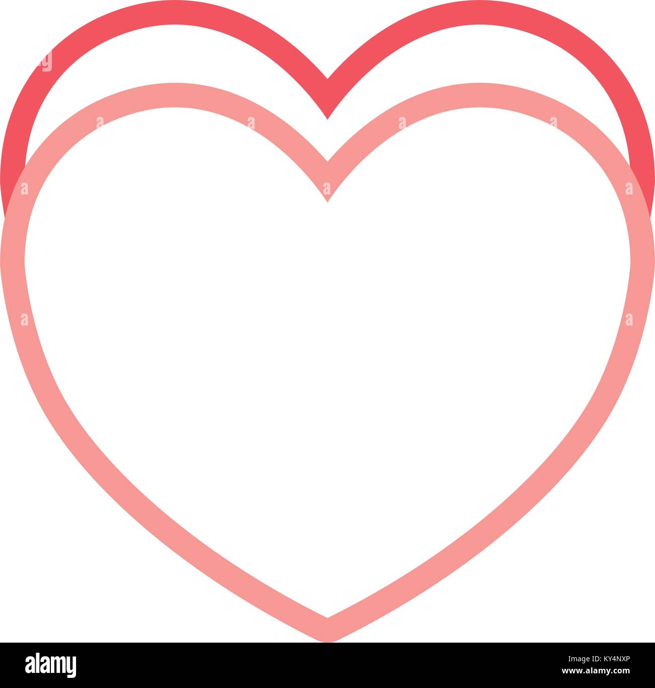 Hearts and love icons Stock Vector Image & Art - Alamy