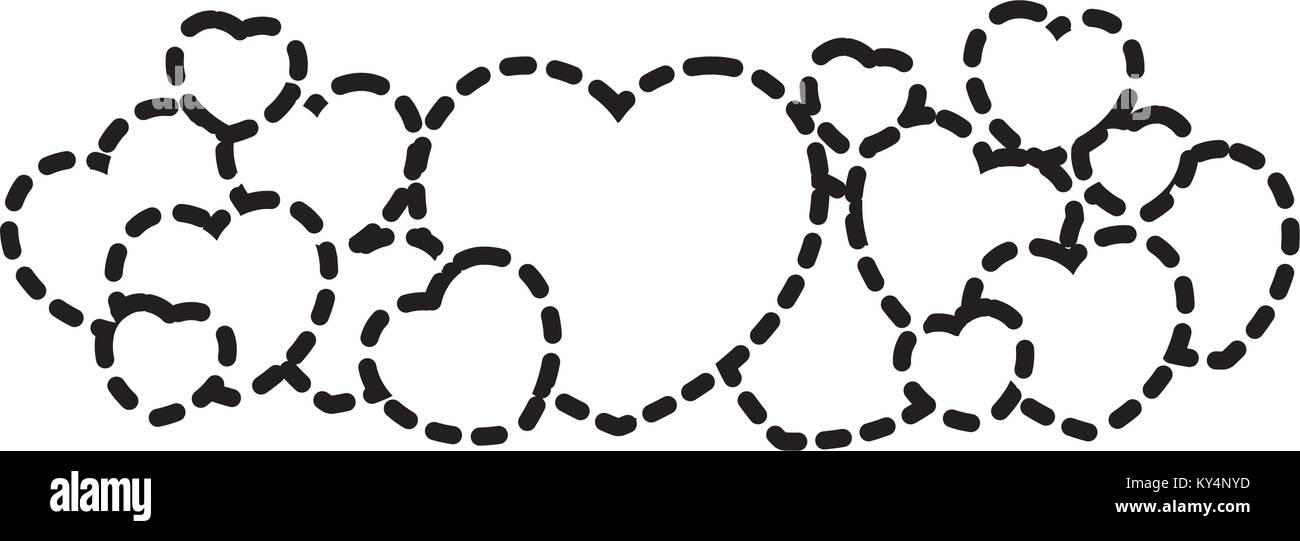 Hearts and love icons Stock Vector Image & Art - Alamy