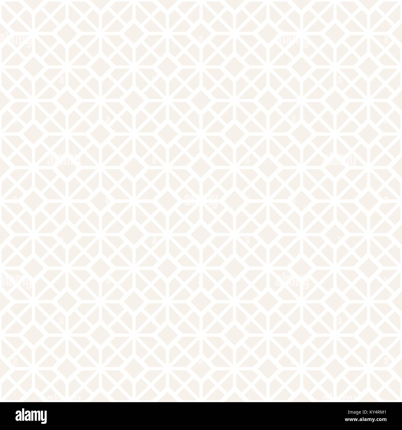 Abstract geometric lines lattice pattern. Seamless vector stylish ...