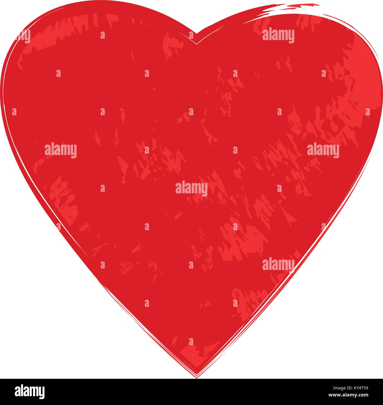 Isolated heart shape Stock Vector Image & Art - Alamy