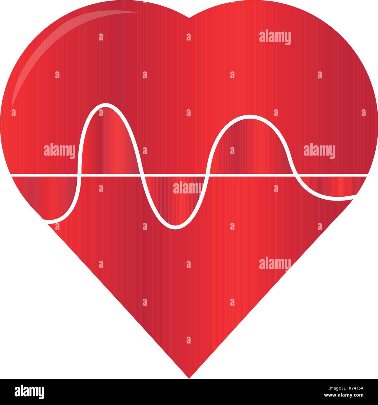Isolated heart shape Stock Vector Image & Art - Alamy