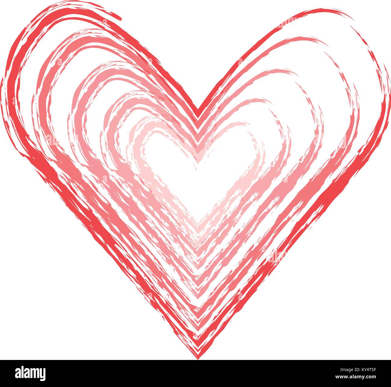 Isolated heart shape Stock Vector Image & Art - Alamy
