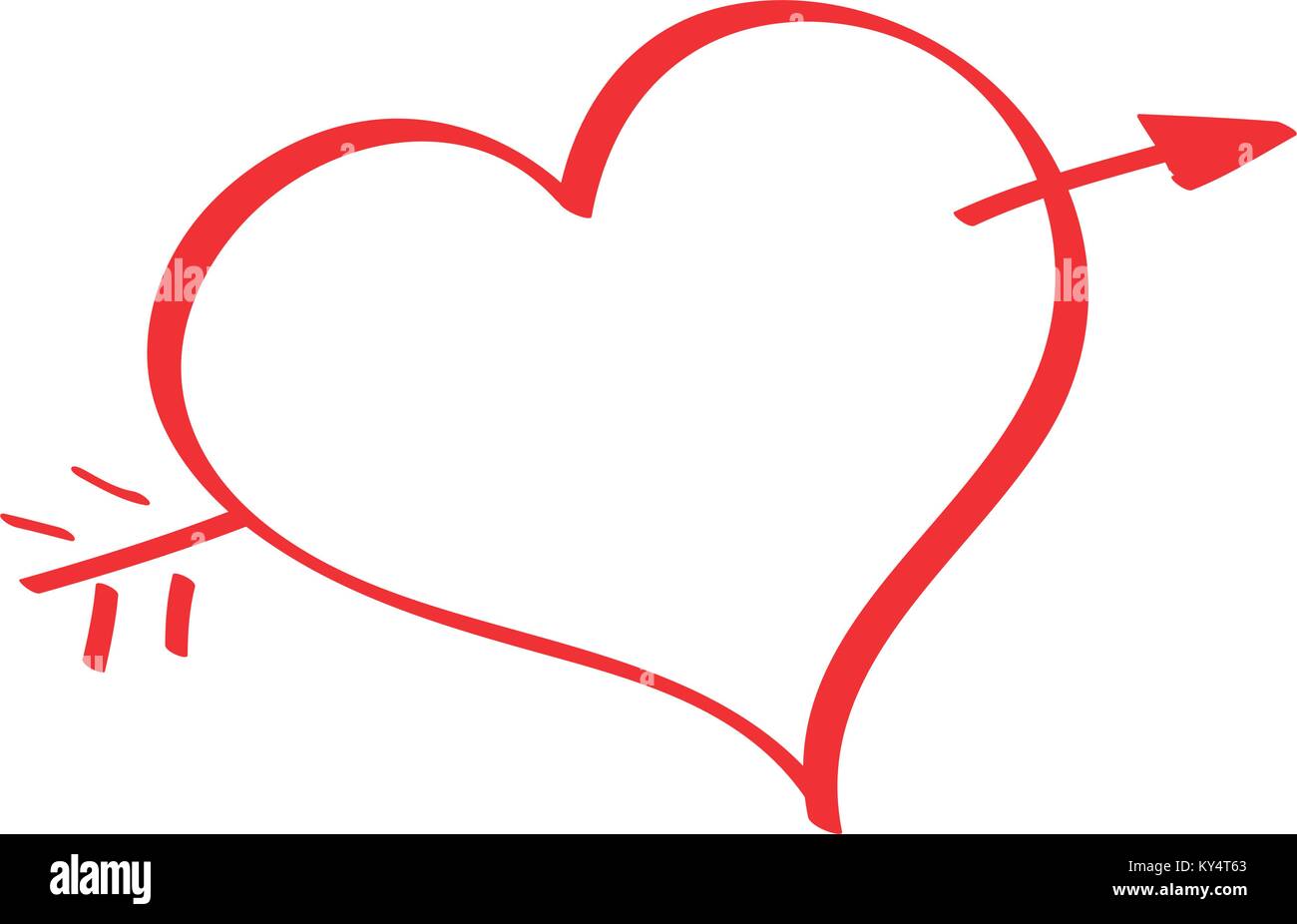 Isolated heart shape Stock Vector Image & Art - Alamy