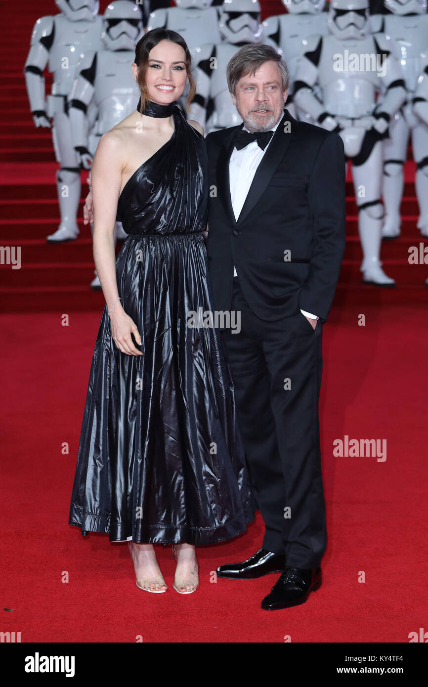 'Star Wars: The Last Jedi' European film premiere held at the Royal ...