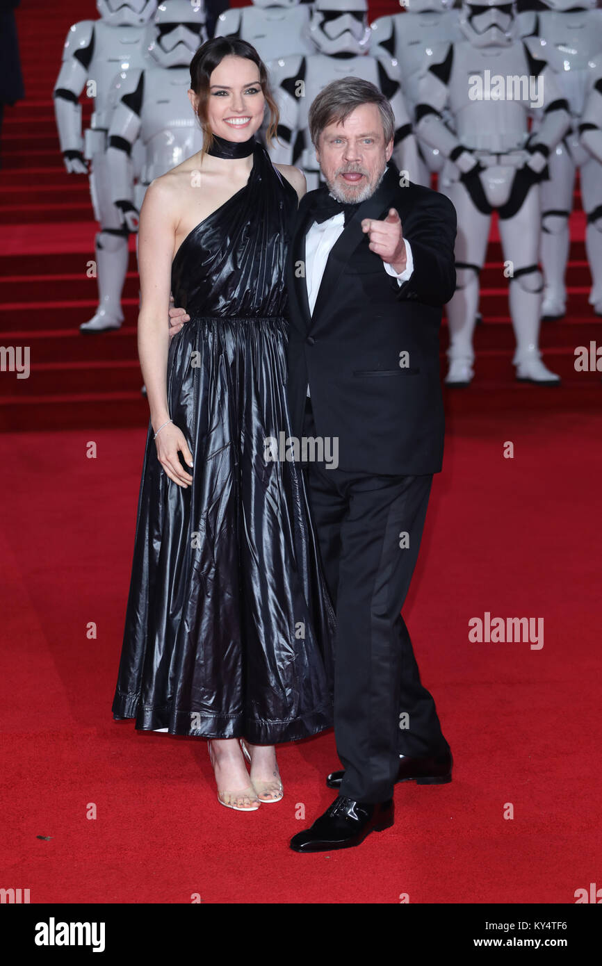 'Star Wars: The Last Jedi' European film premiere held at the Royal ...
