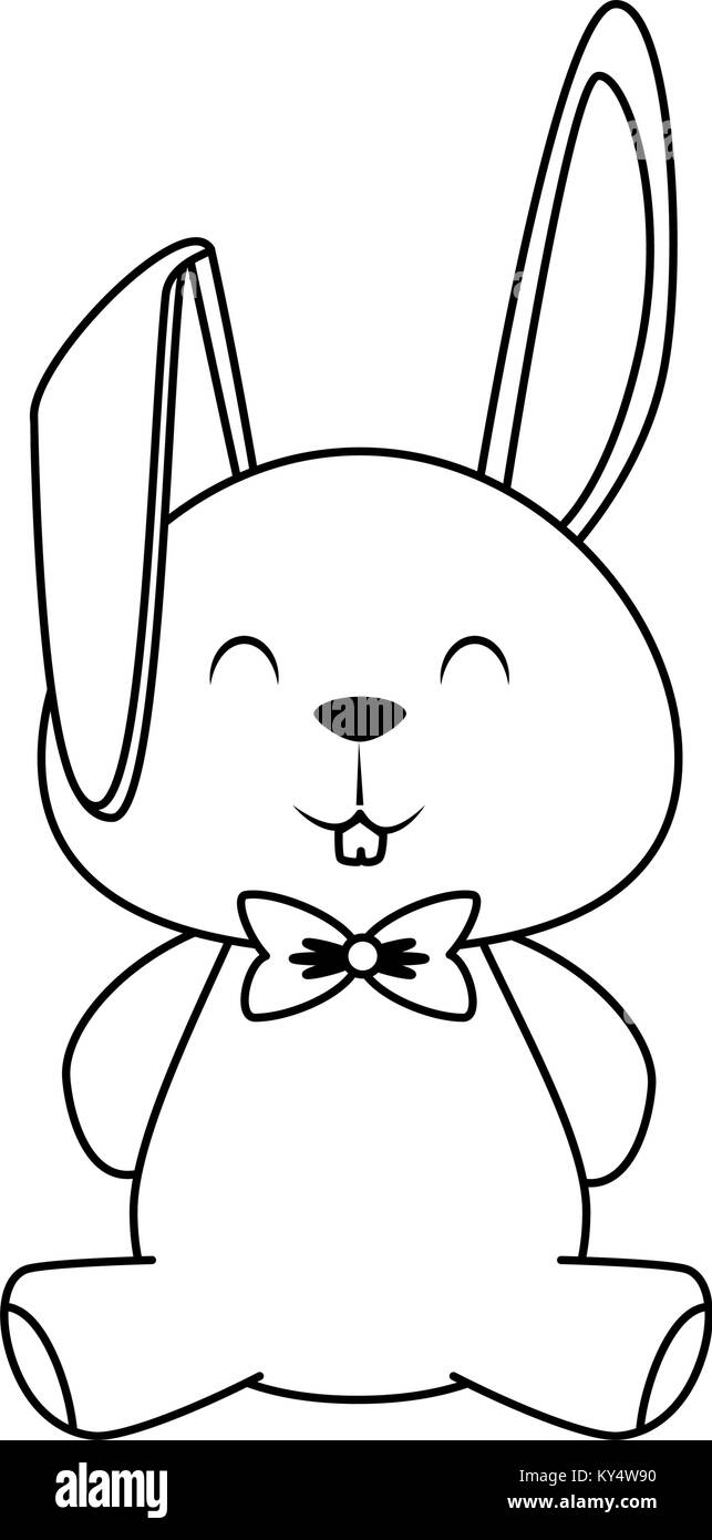 Honey bunny graphic Black and White Stock Photos & Images - Alamy