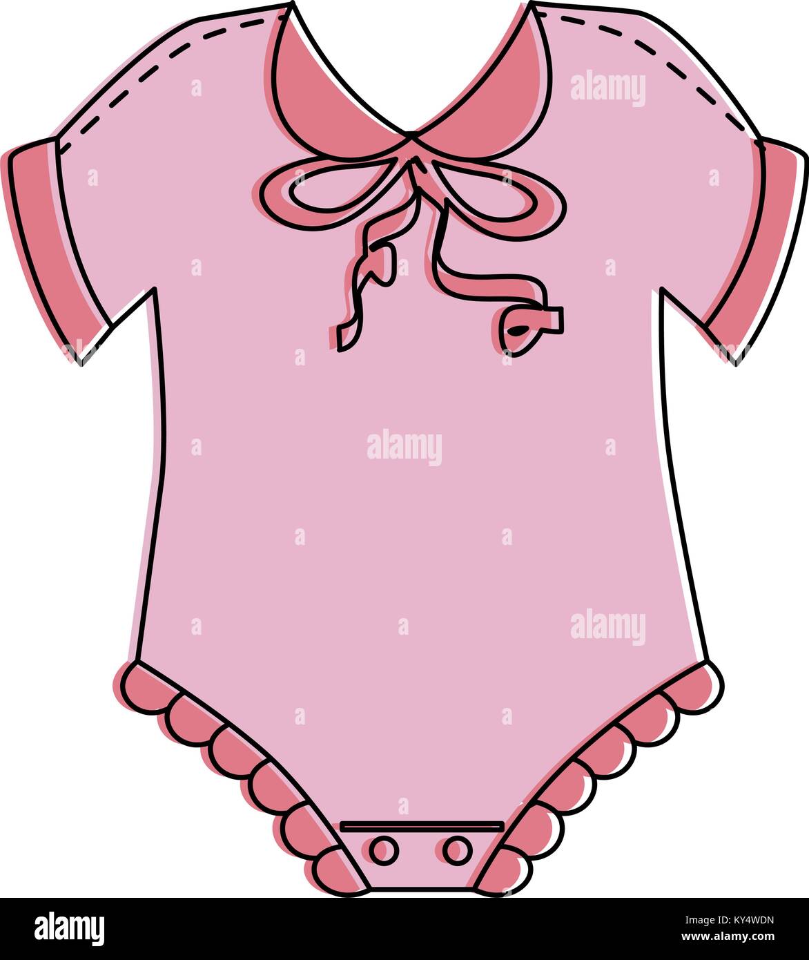 cute baby dress icon Stock Vector Image & Art - Alamy