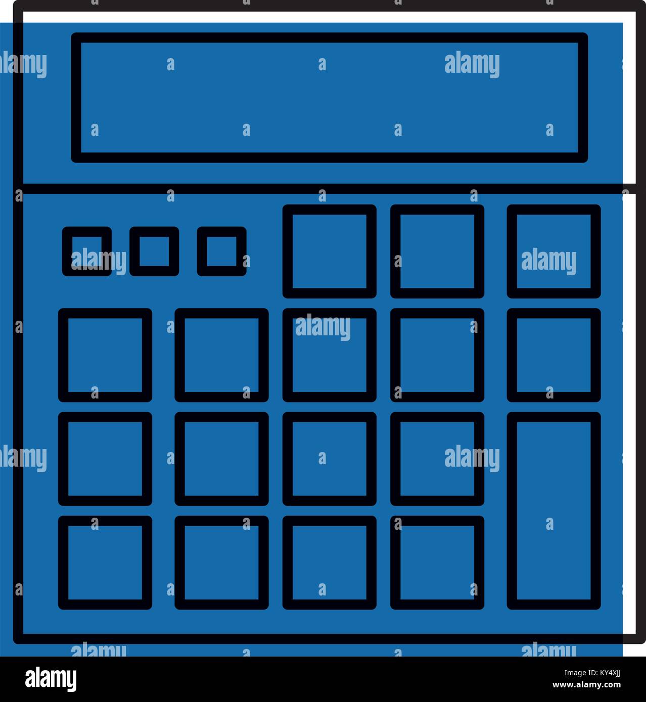 calculator device maths count icon Stock Vector Image & Art Alamy