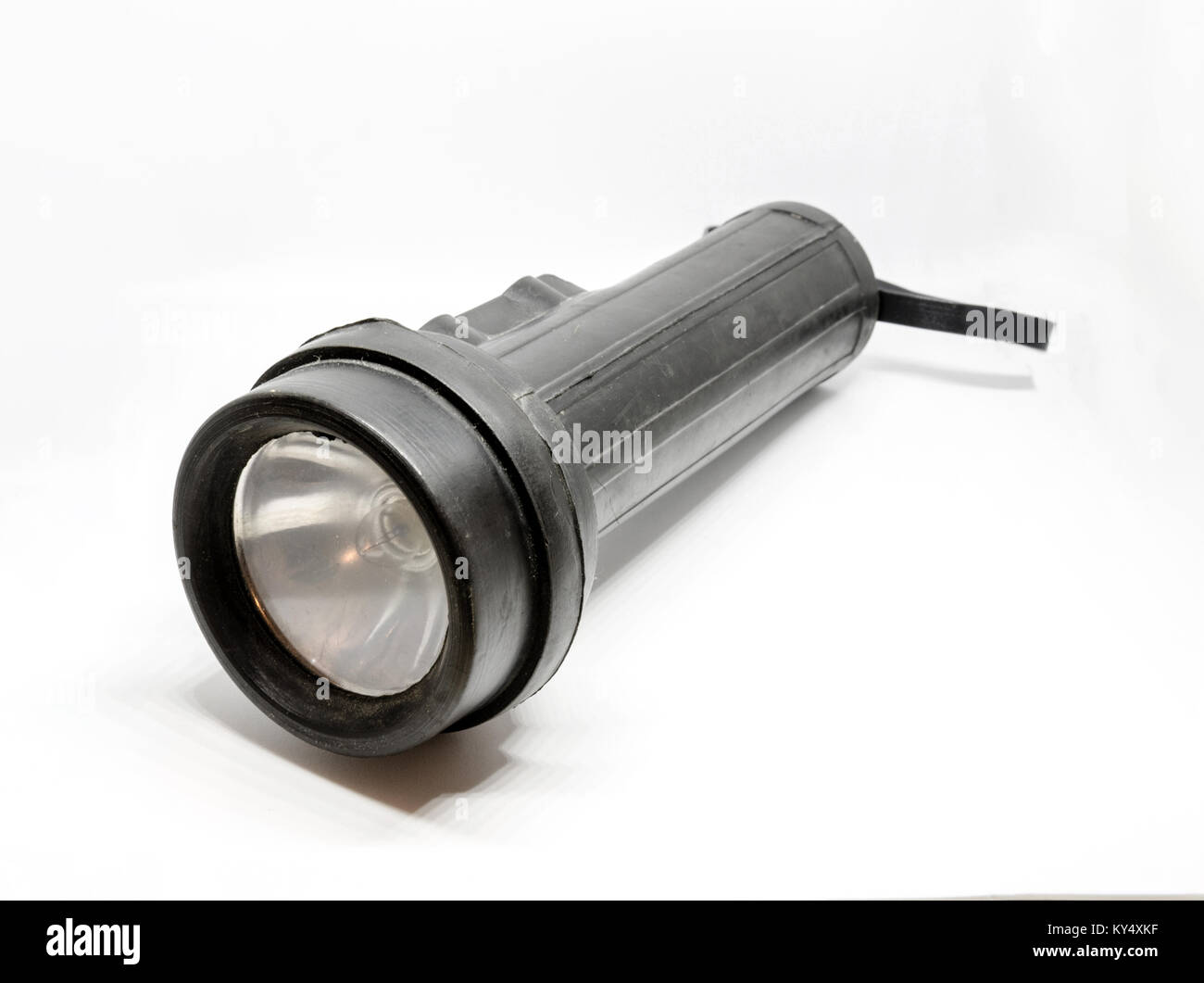 https://c8.alamy.com/comp/KY4XKF/a-black-rubber-torch-or-flashlight-isolated-on-a-white-background-KY4XKF.jpg