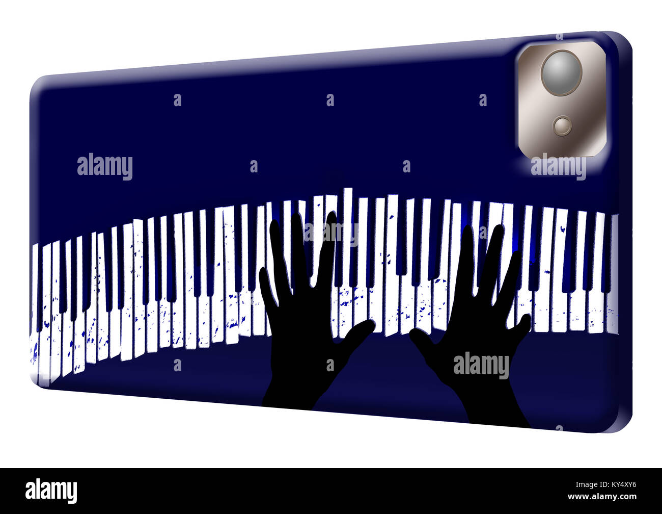 Piano art keyboard Cut Out Stock Images & Pictures Alamy