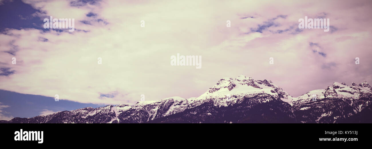 Blue snowy mountains hi-res stock photography and images - Alamy